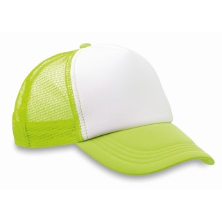 Gorra de espuma y rejilla publicitaria